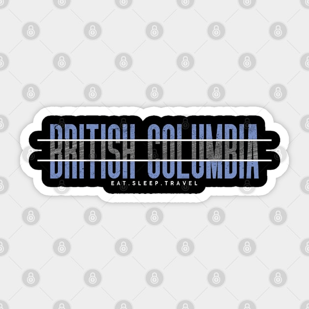 british columbia trip Sticker by SerenityByAlex